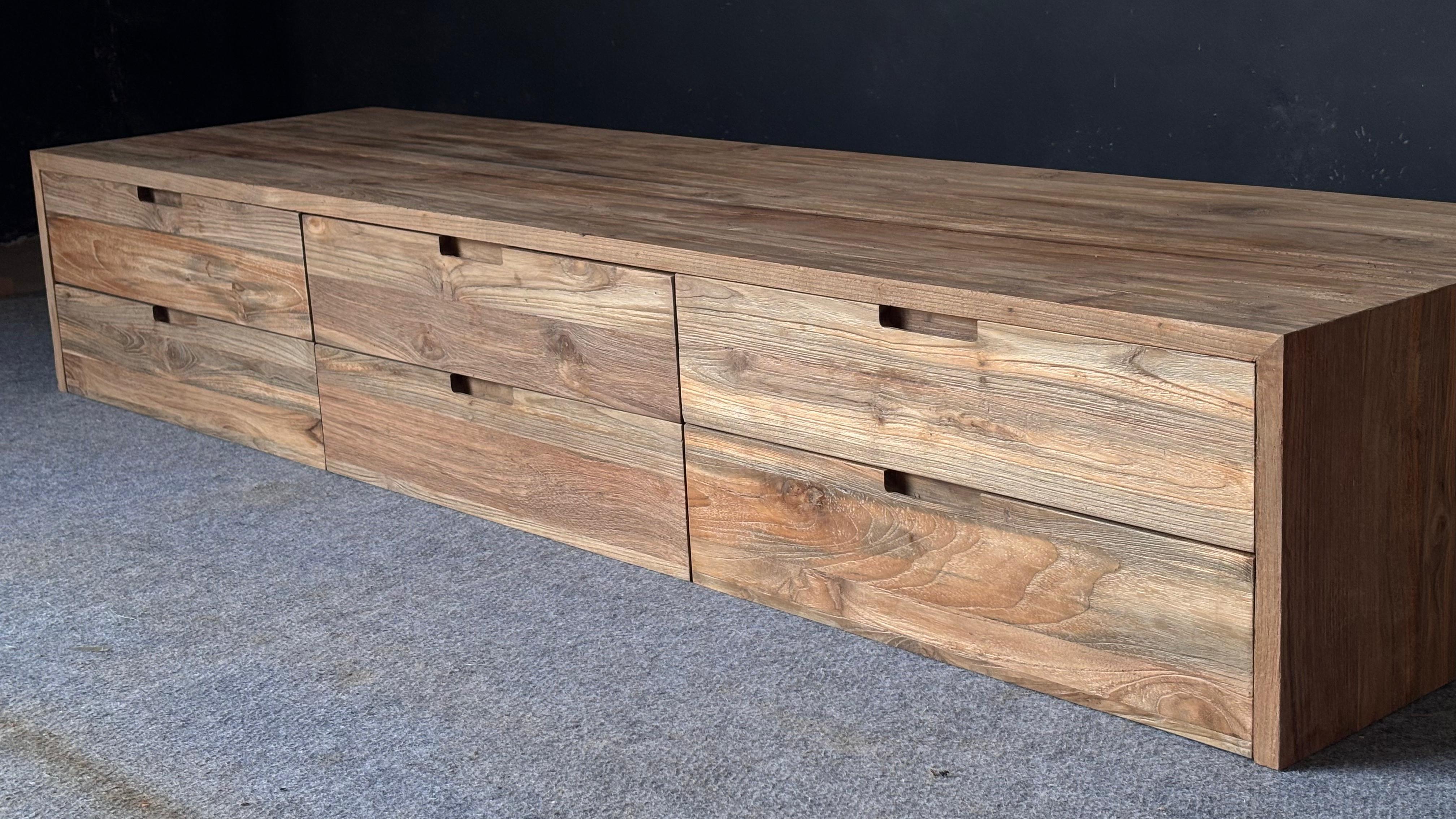BV-03 - Reclaimed Teak Bathroom Vanity