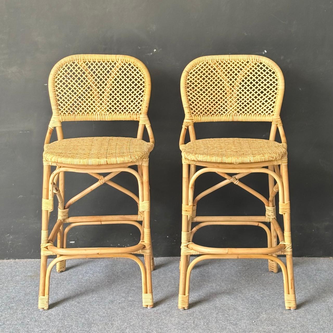 BS-05 - Rattan Bar Stool