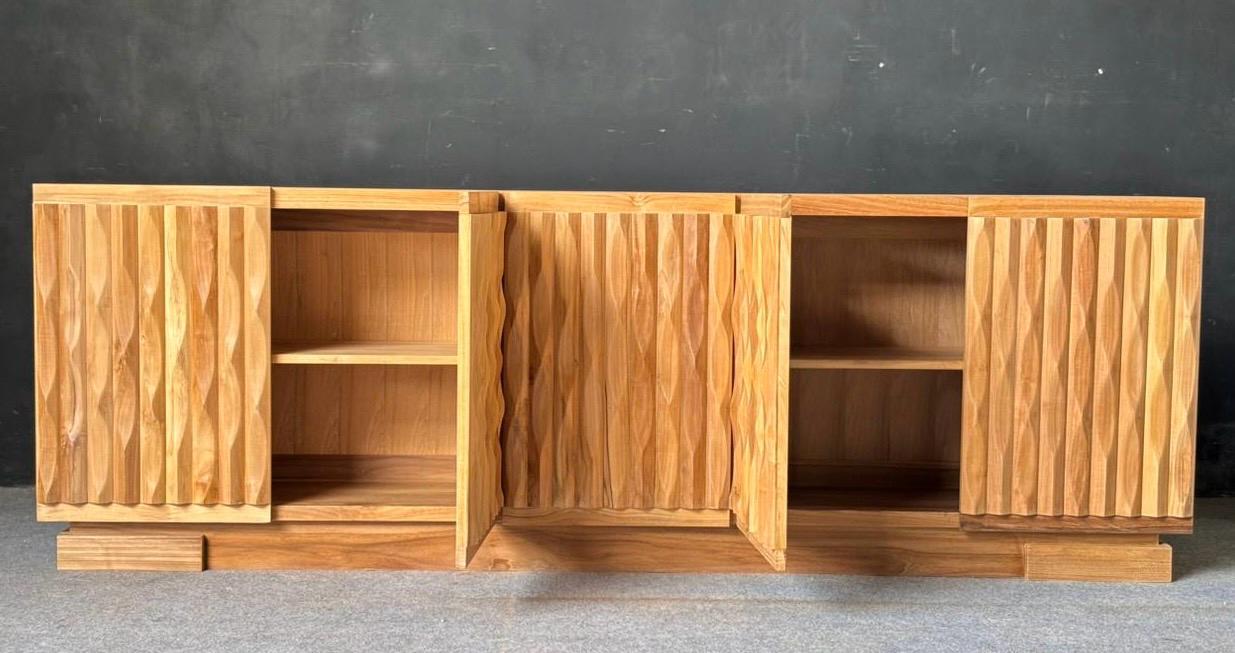 WC-02 - Natural Teak Cabinet
