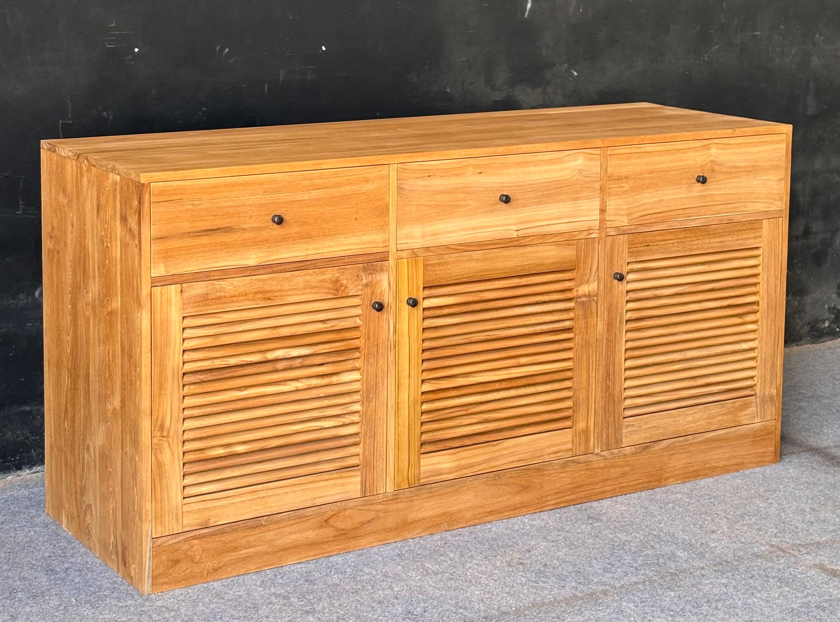 WC-03 - Natural Teak Cabinet