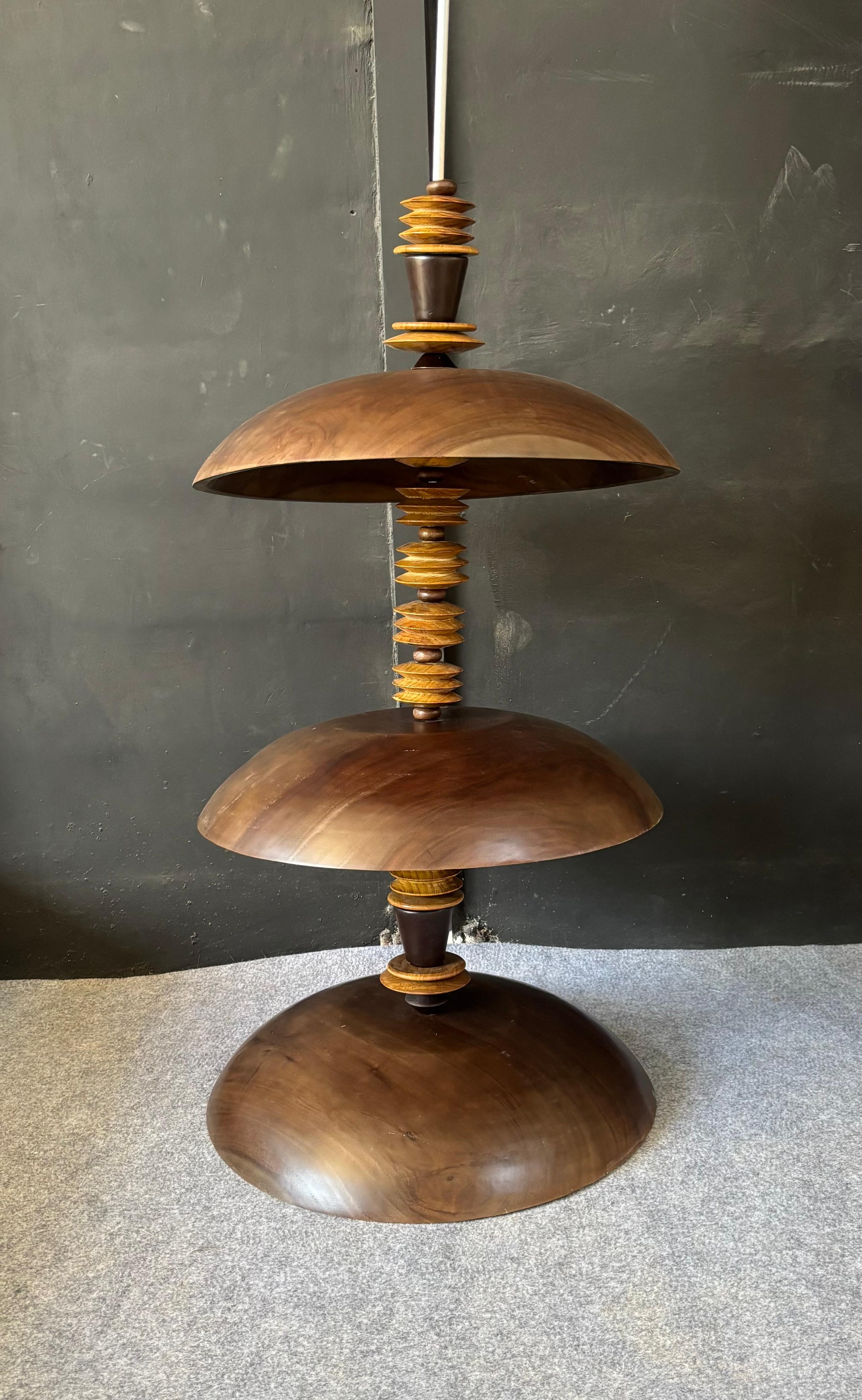 PNL-01 – Solid Wood Pendant Lamp