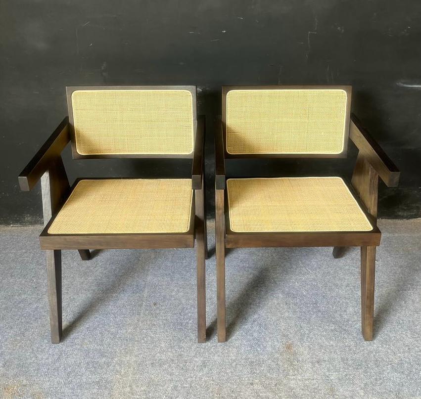 AC-02 - Dining Chair with Woven Seat & Backrest