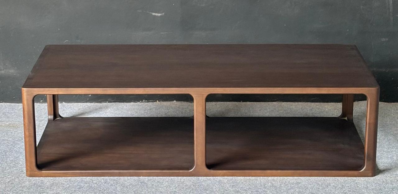CT-09 - Wooden Coffee Table in Walnut Finish