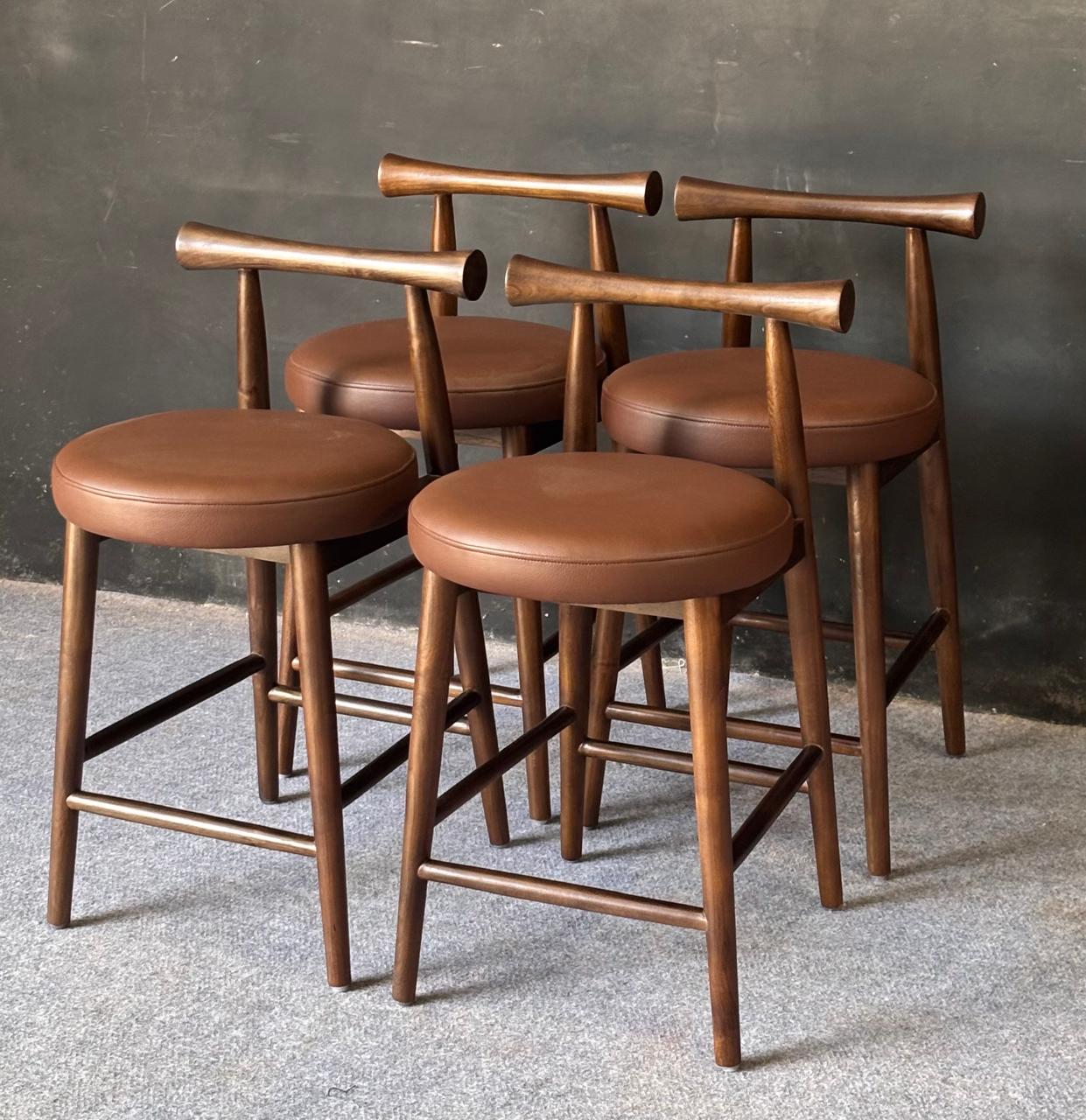 BC-03 - Bar Chair with Cushion Seat
