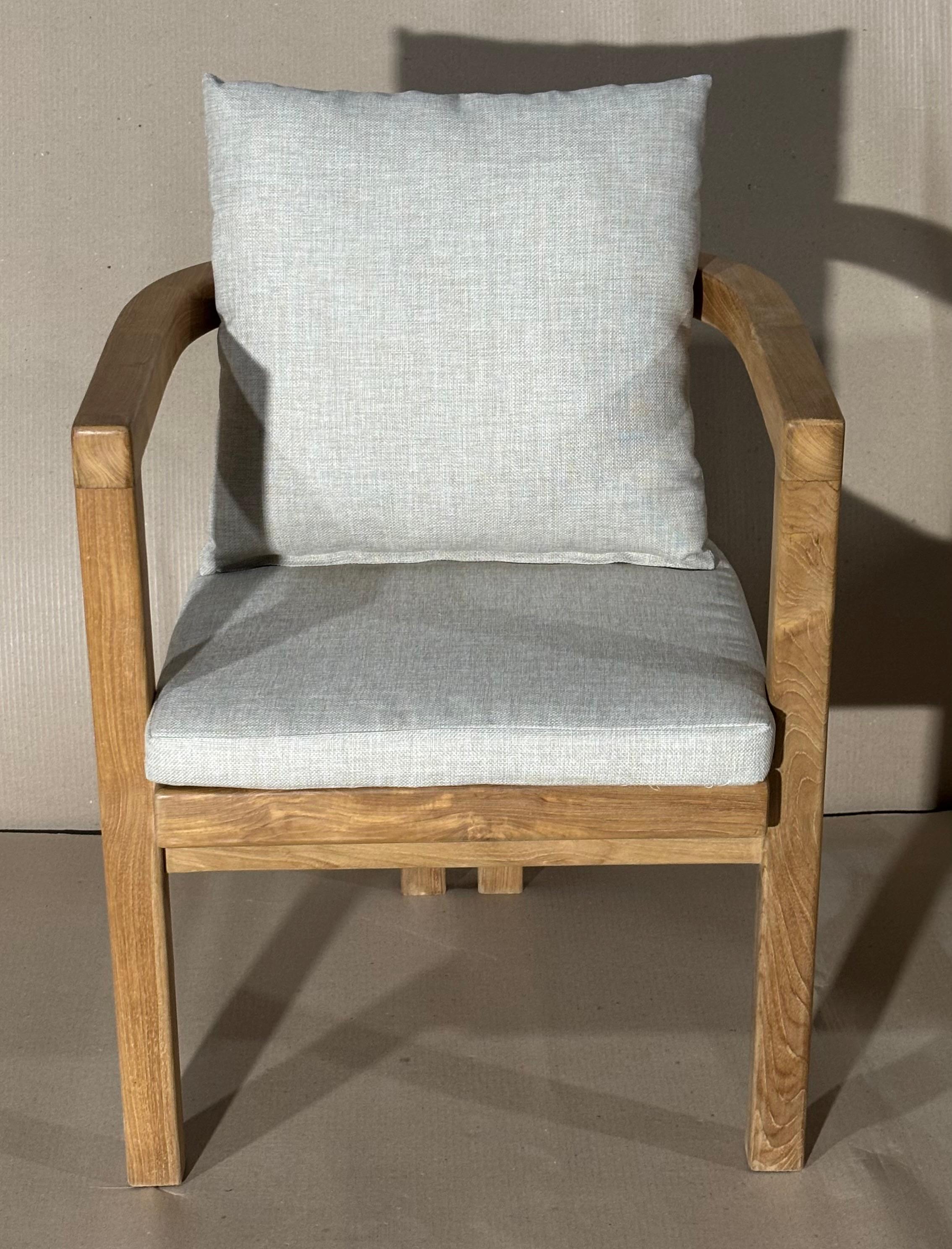 AC-03 - Wooden Chair with Upholstered Seat and Backrest
