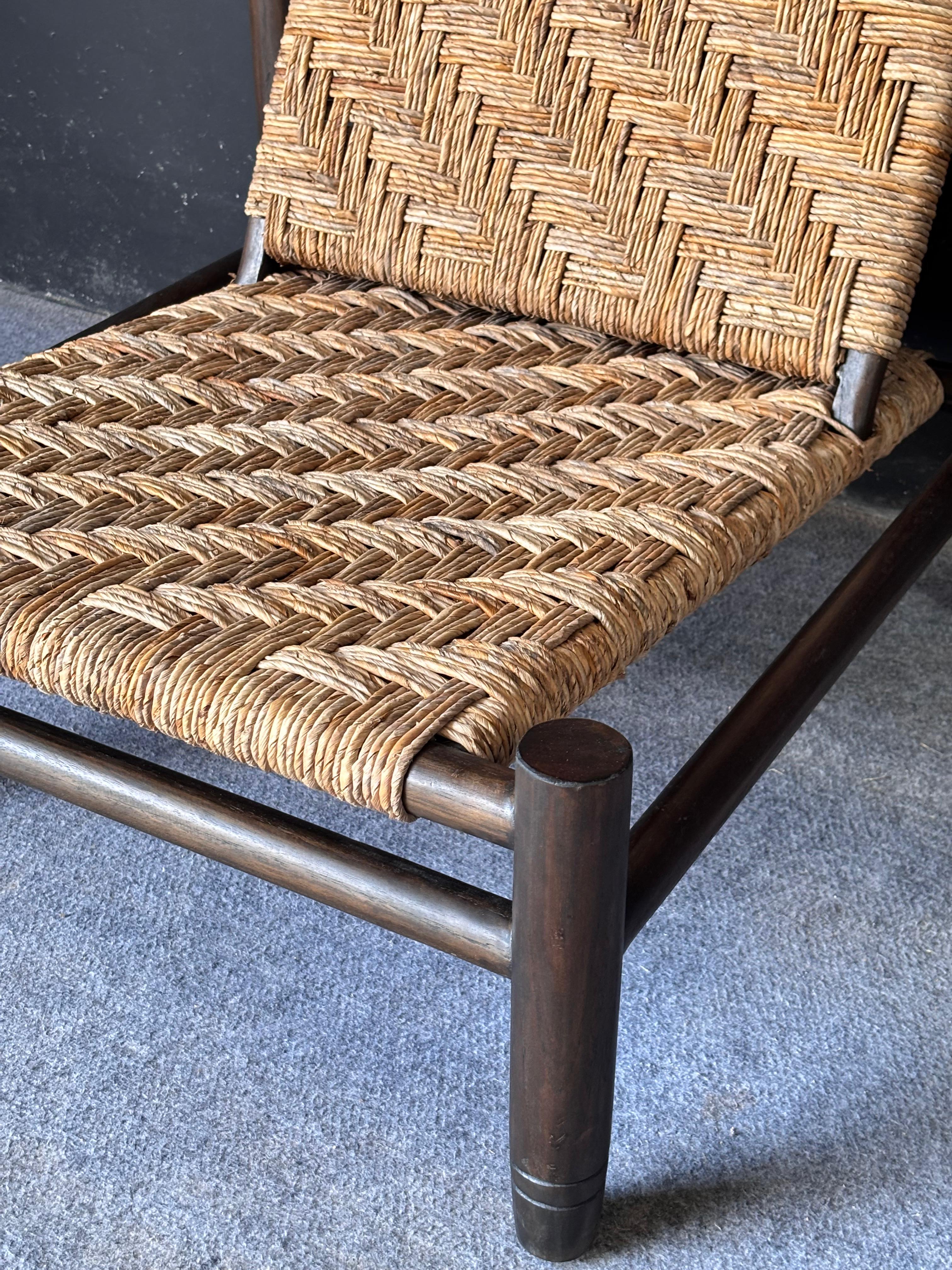 LC-06 -Wooden Woven Lounge Chair