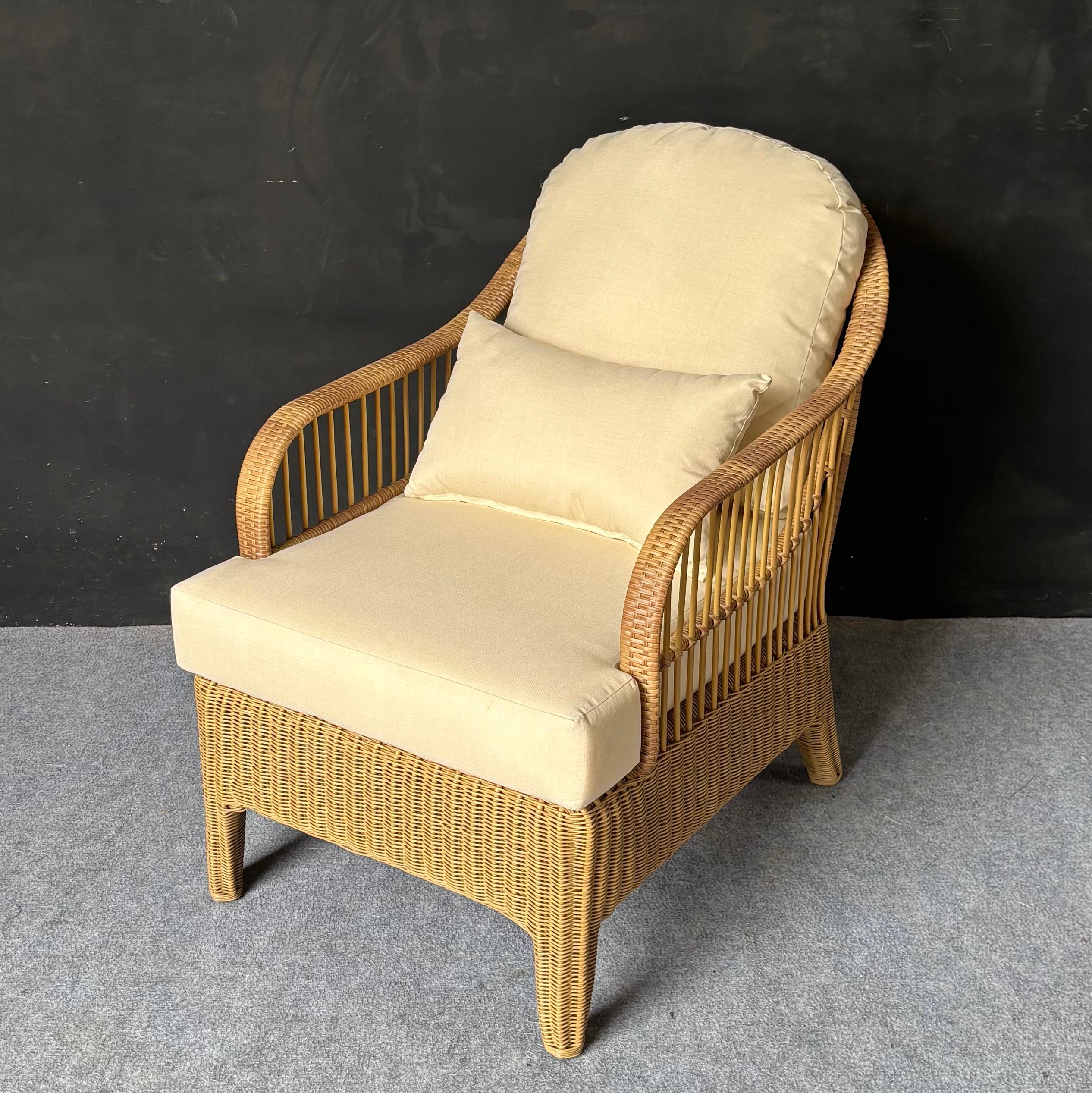 LC-14 - Rope Lounge Chair with Cushion Seat, Back & Pillow
